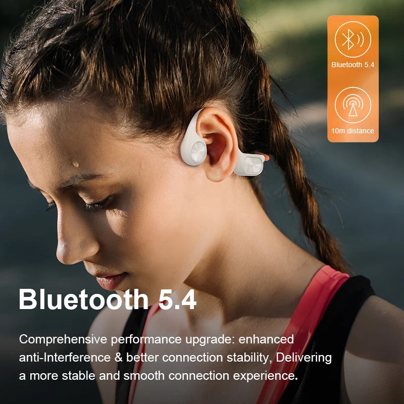 Casque À Conduction Osseuse – Bluetooth, simulation Natation, Open-Ear & Sport