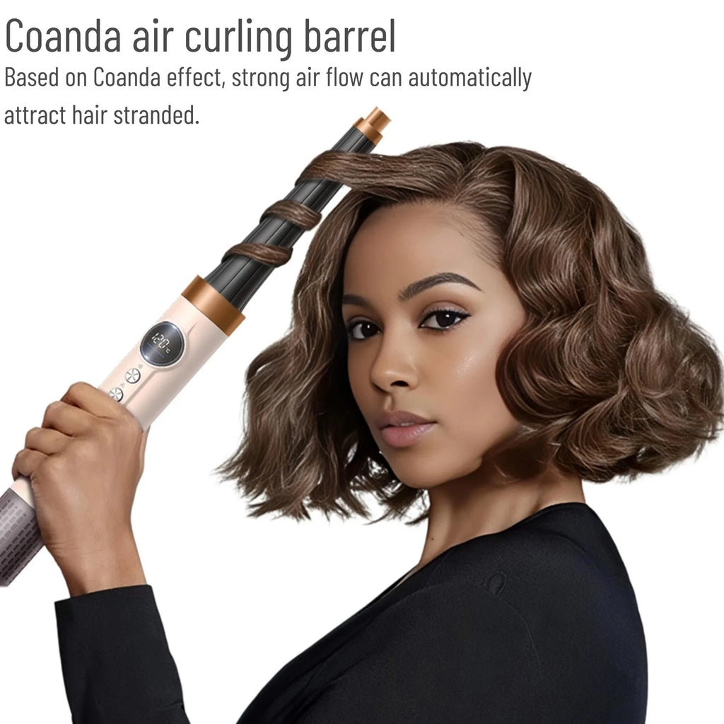 Sèche-Cheveux Multifonction 5-en-1 | Ionique, 1200 W, BLDC, Boucles et Lissage Automatique