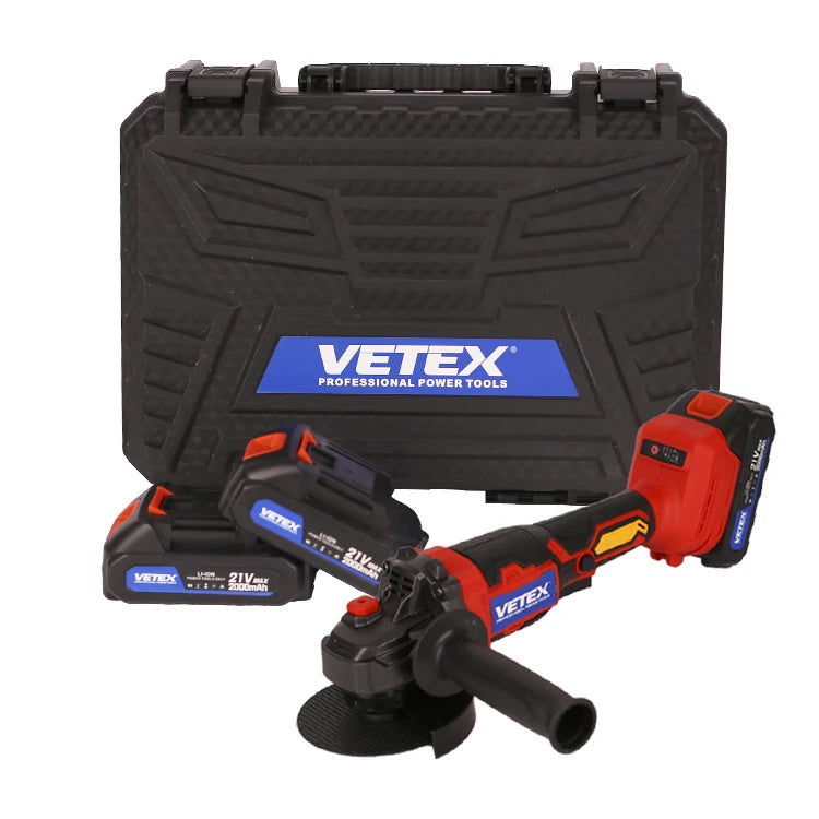 Meuleuse d'angle sans fil 21 V, 1000 W, moteur sans balais, disque 110 mm, 10 000 tr/min