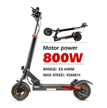 Trottinette électrique haute vitesse 13 Ah 48 V 800 W en alliage d'aluminium pour adultes, puissante, vitesse maximale 45 km/h
