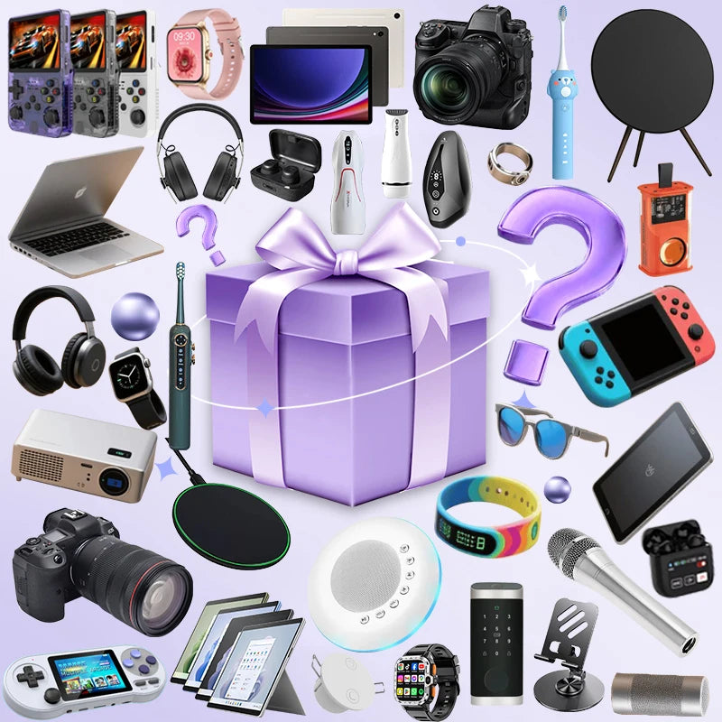 Coffret Mystère Beauté & Tech – Jouets, Cadeaux Adultes, Électronique Surprise