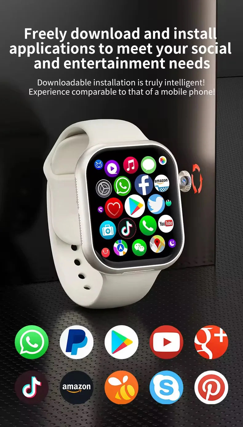 Montre Connectée Android MT107 – Tactile, GPS, Caméra & Suivi Fitness