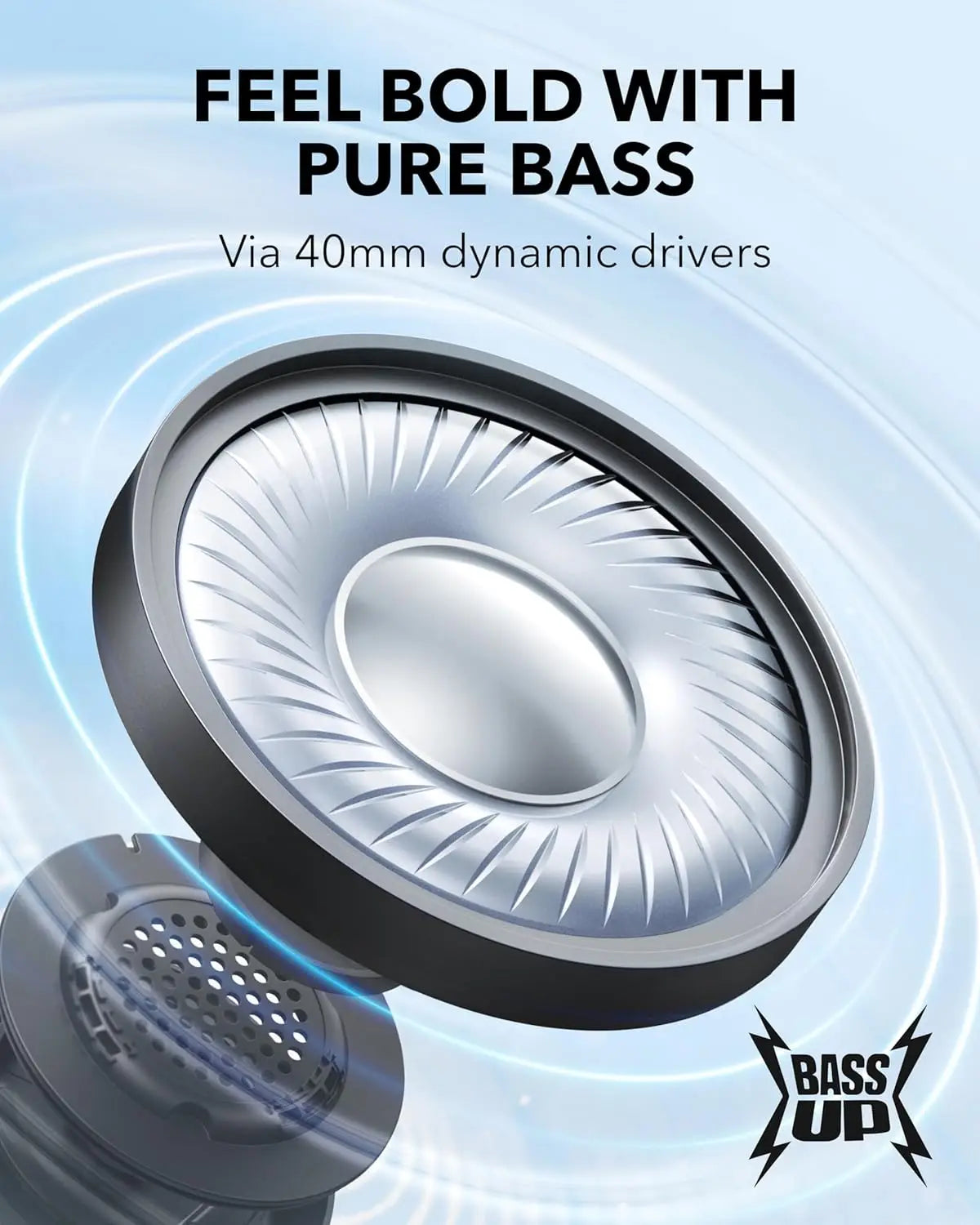 Casque Bluetooth Anker Soundcore H30i – Pliable, 70h Autonomie, Basses Pures & Léger