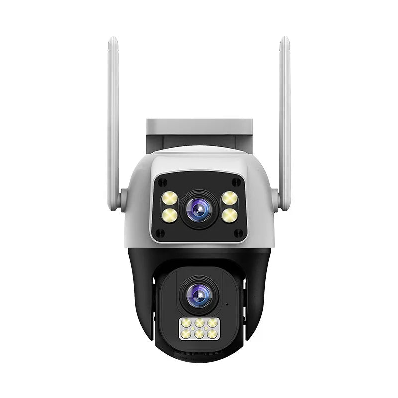 Caméra de Surveillance V380 4G | PTZ, Double Objectif, Vision Nocturne et Accès Smartphone Wi-Fi