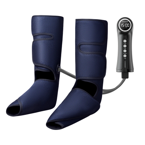 Appareil de Massage Jambes & Mollets | Compression d’Air Chauffante pour la Circulation et la Détente