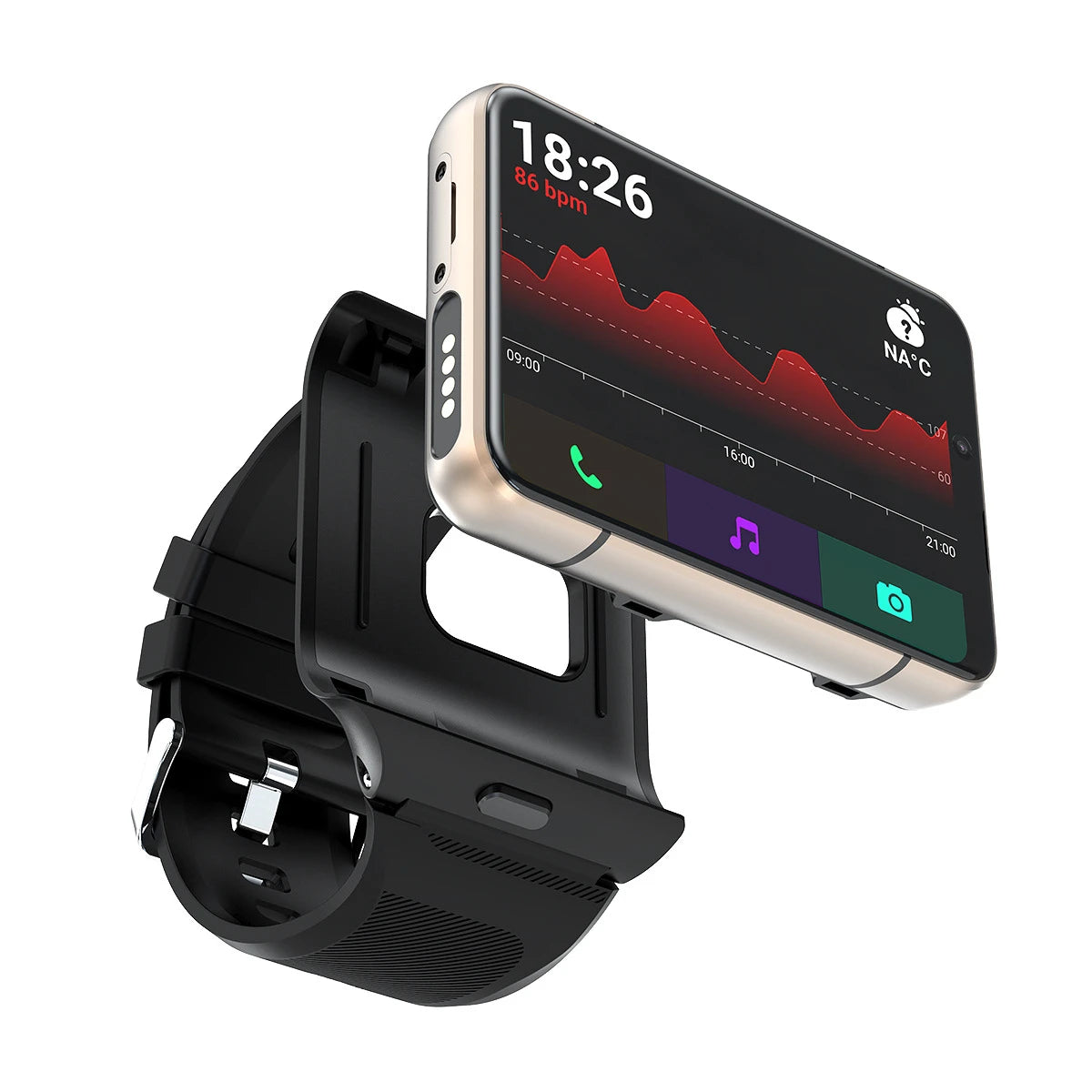 Montre Connectée S999 4G – Écran 2.88", 4Go+64Go, GPS, Double Caméra & SIM | Android