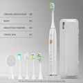 Brosse à Dents Sonique V8 Intelligente | 48K VPM, 5 Modes, Étanche, Blanchiment et Longue Autonomie