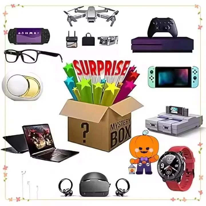 Coffret Mystère Avancée 100% Surprise – Téléphone, Tablette, Laptop, Montre, Enceinte