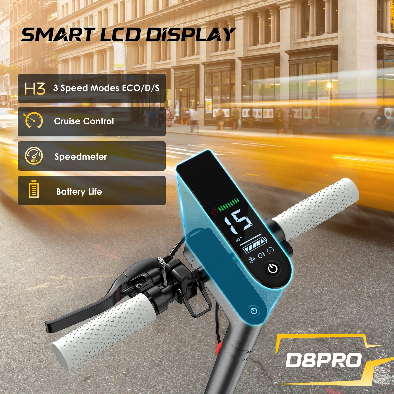 Trottinette électrique M365 : trottinette puissante pour adultes, 250 W, design élégant, écran LED, trottinette électrique économique et intelligente.