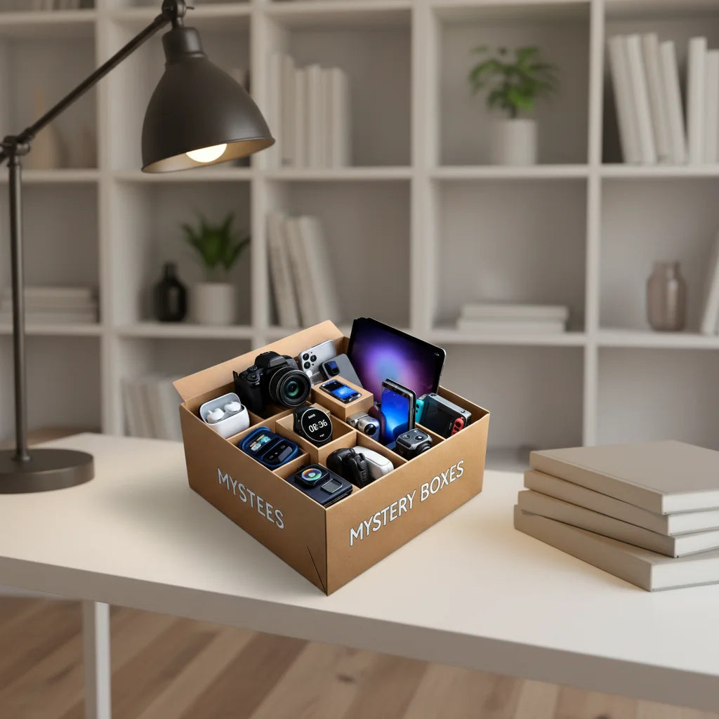 Coffret Mystère Électronique 3C 1-3 Pièces – Montre, Enceinte, Écouteurs TWS Surprise