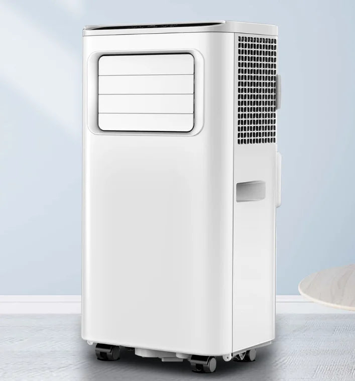 Mini climatiseurs portables D pour usage domestique. Il peut rafraîchir et chauffer toute la maison et la température est réglable.