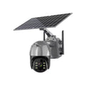 Caméra Extérieure Solaire PTZ | Wi-Fi, 4G, Vision Nocturne CMOS, Audio Bidirectionnel et Cloud