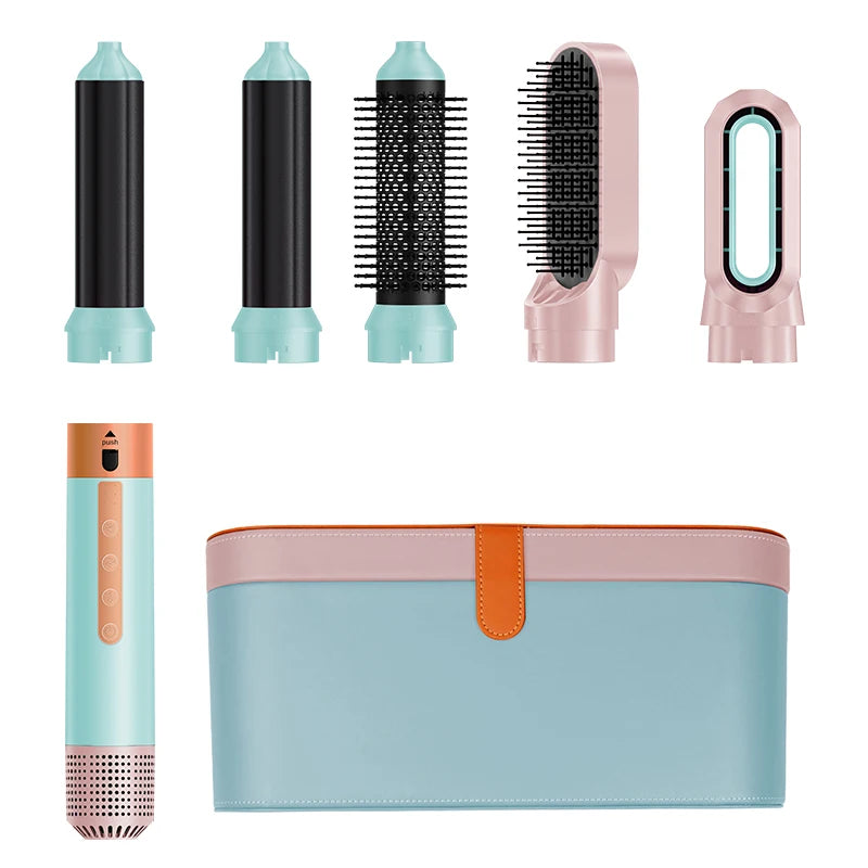 Sèche-cheveux et fer à friser ionique 5 en 1 à moteur BLDC, brosse lissante et styler 110 000 tr/min pour une utilisation à l'hôtel et à domicile