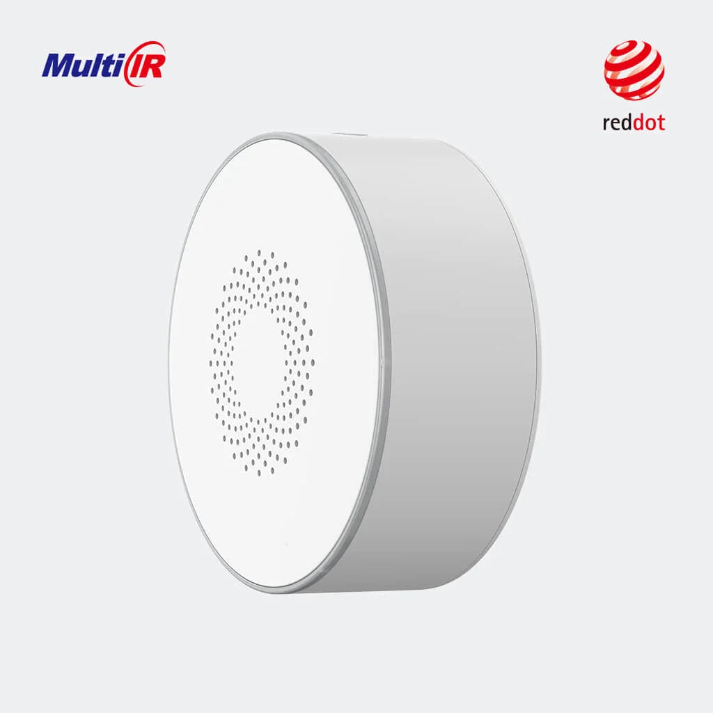 Alarme sonore et lumineuse intérieure Zigbee WiFi avec volume réglable, chargeur USB et contrôle via l'application Tuya Smart.