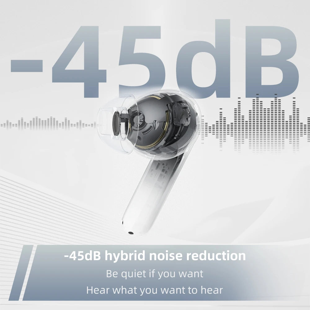 Écouteurs TWS VALDUS VNC-350 – ANC+ENC, Bluetooth 5.4, 400mAh & +20h d'autonomie