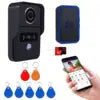 Interphone Tuya 2025 avec Wi-Fi PoE, sonnette vidéo sans fil pour usage extérieur.