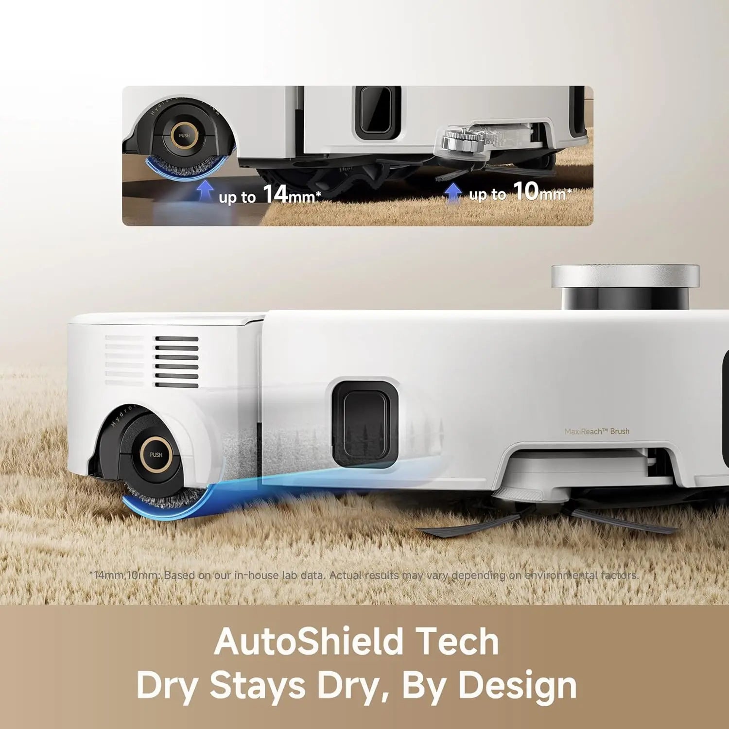 Robot Aspirateur Mova Z60 Ultra | 26000 Pa, Brosse Roller, Lavage à l’Eau Chaude et Station Automatique