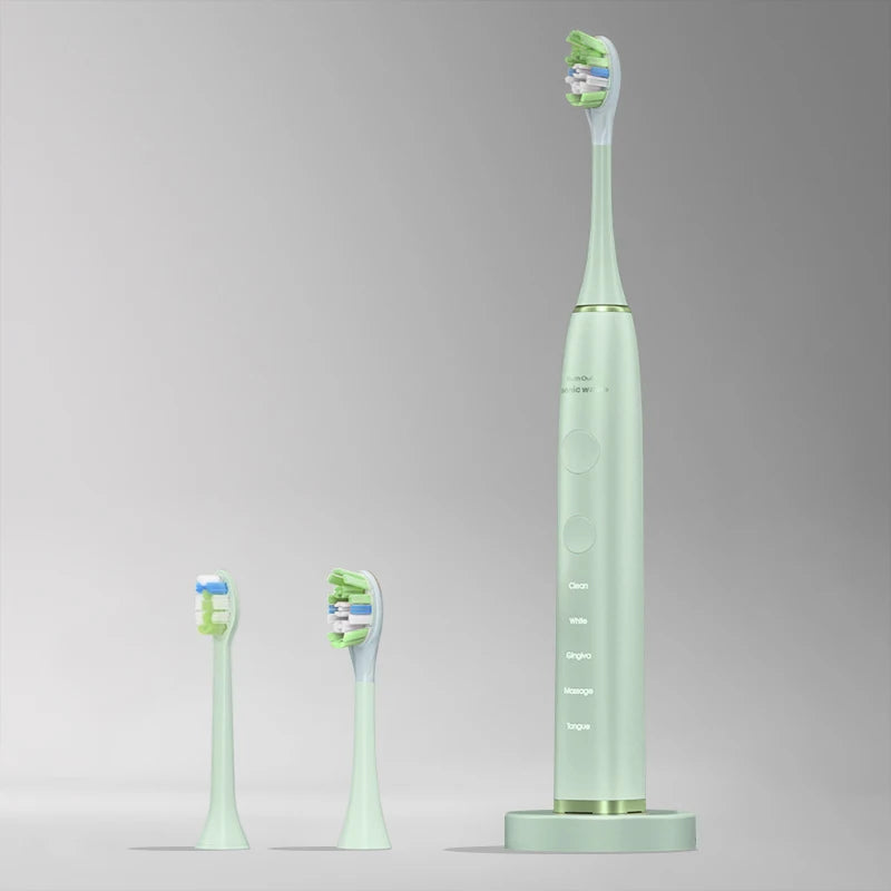 New Home Brosse à Dents Électrique LED | 48K Vibrations, Blanchiment Dentaire et Longue Autonomie USB