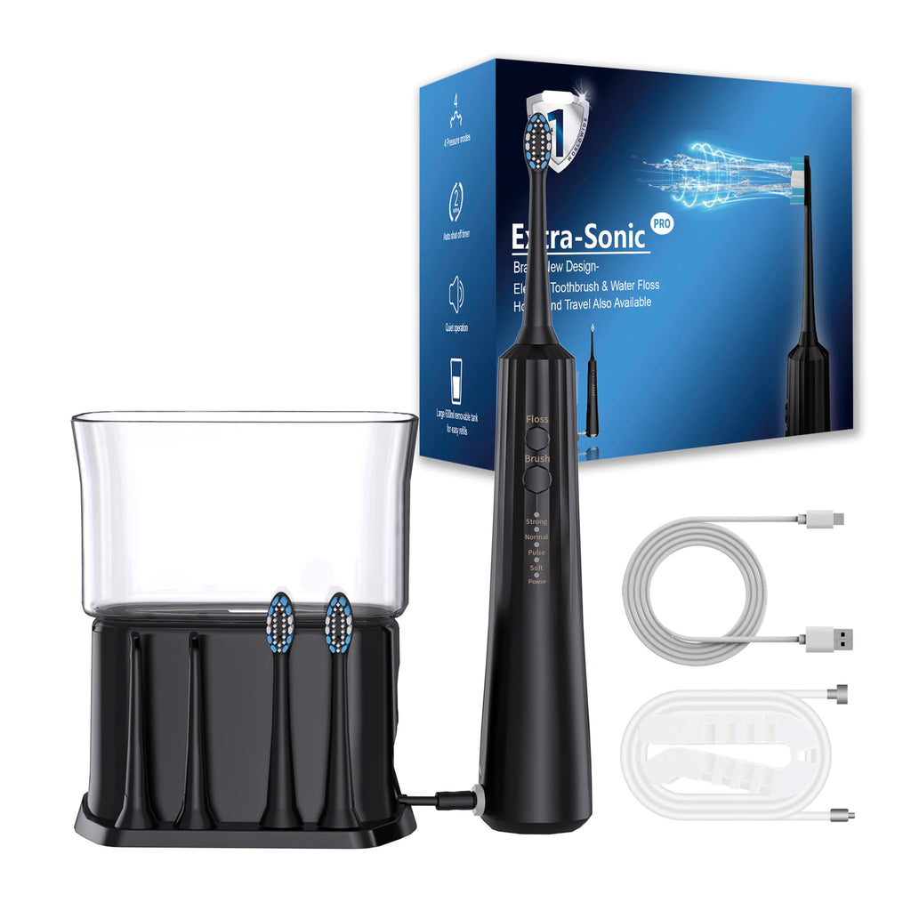 Brosse à dents électrique sonique portable et intelligente Dupont Premium, avec logo privé du fabricant