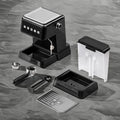 Cafetière Expresso Professionnelle 20 Bars | Machine 2025 avec Mousseur à Lait pour Usage Domestique