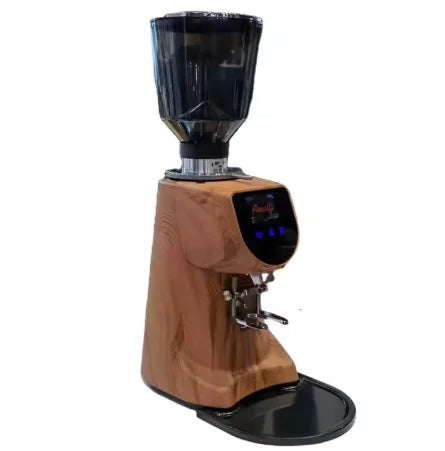 Machine à café expresso A85, broyeur à café électrique numérique en aluminium avec meules plaques de 74 mm