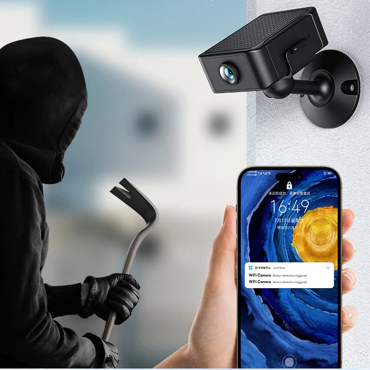 Caméra intérieure OIKAY S22, 3 MP, WiFi/Bluetooth, vision nocturne, O-KAM Pro
