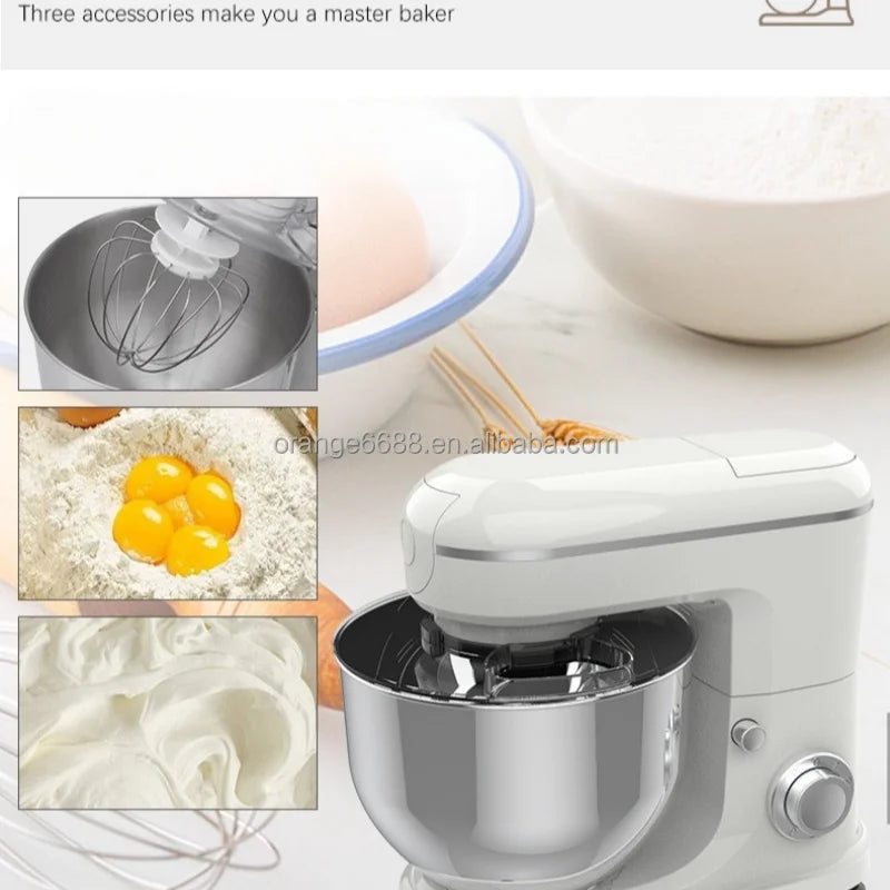 Livraison rapide - Appareils de cuisine 3 en 1 : robot pâtissier multifonctionnel 5 L avec mixeur et hachoir à viande - Vente B2B en liquidation