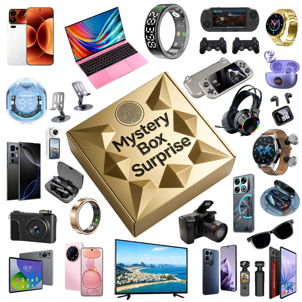 Coffret Mystère 3C Avancée – Smartphone, Ordinateur portable, Tablette PC, 2 Articles Lucky Surprise