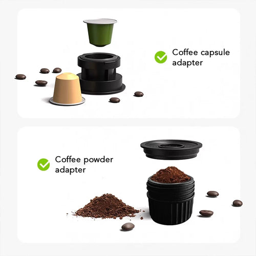 Cafetière Expresso Portable Maywaysky | 3-en-1, 20 Bars, Rechargeable USB pour Camping et Déplacements