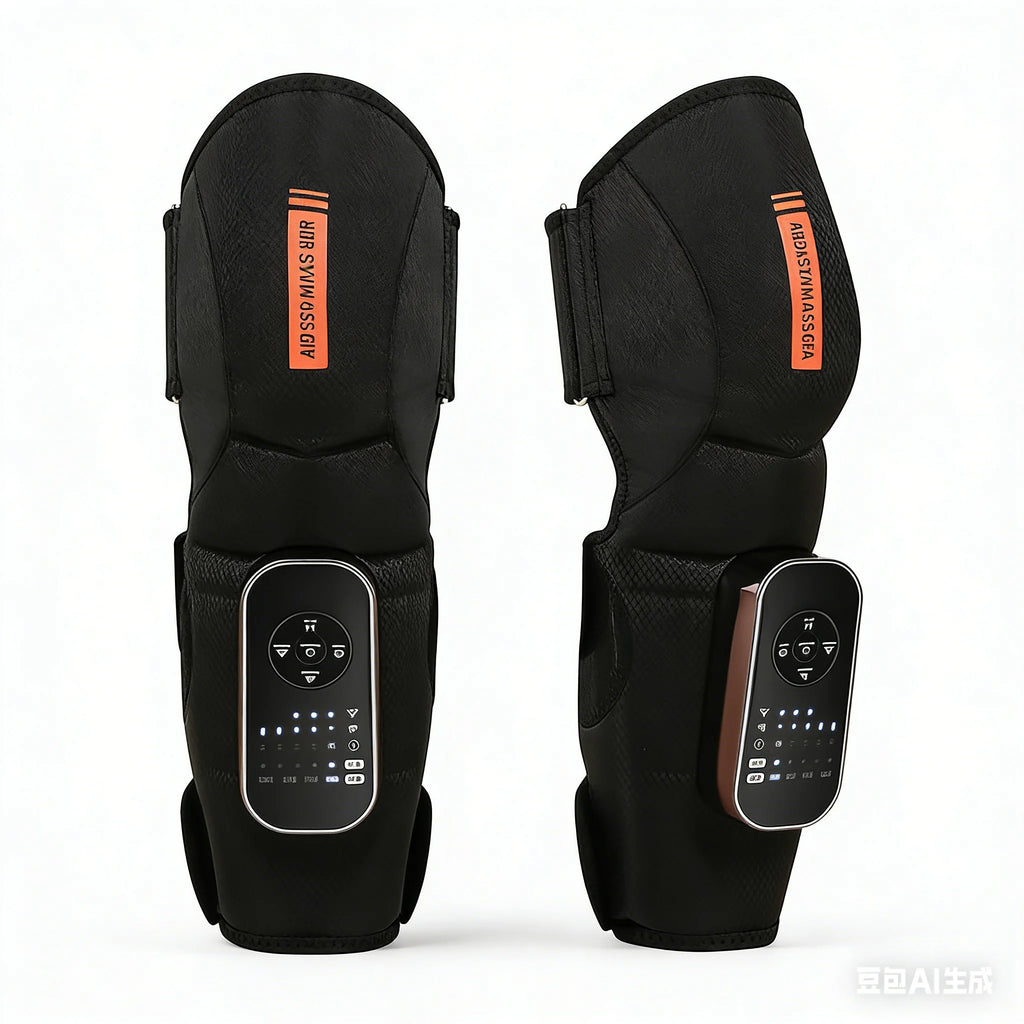 Masseur de jambes à compression rechargeable USB, modèle 2034, contrôle du temps, utilisation jambes