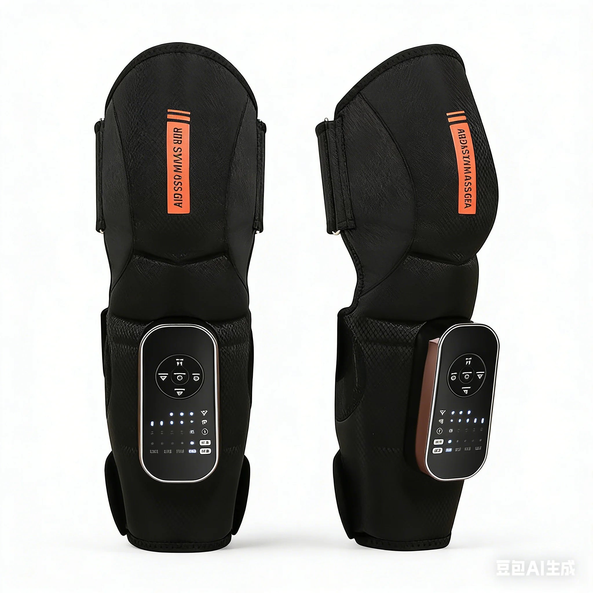 Masseur de jambes à compression rechargeable USB, modèle 2034, contrôle du temps, utilisation jambes