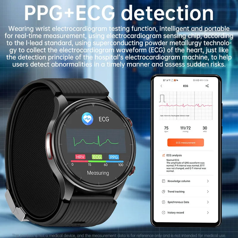 Montre Santé Air Pump – Tensiomètre Précis, SpO2, Sommeil & Multi-Sport