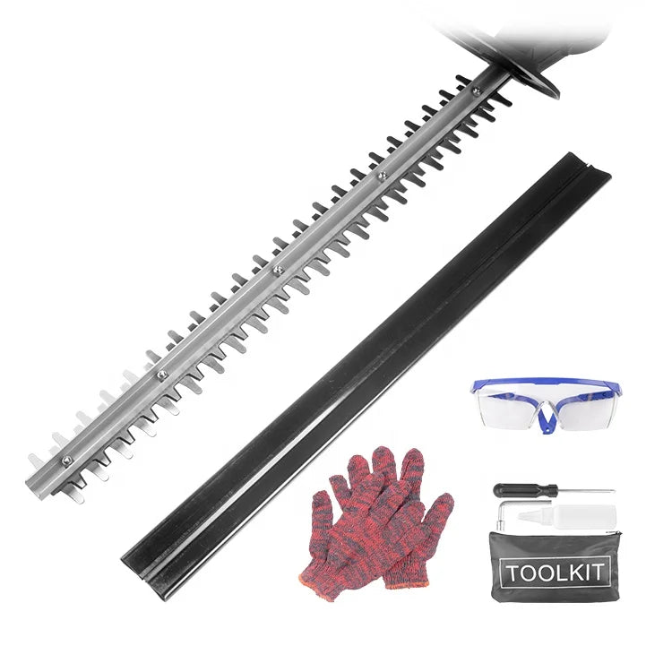 Taille-haie sans fil ATDRILL AT-HT2210, 21 V, lame 510 mm, double lame, 2 piles incluses