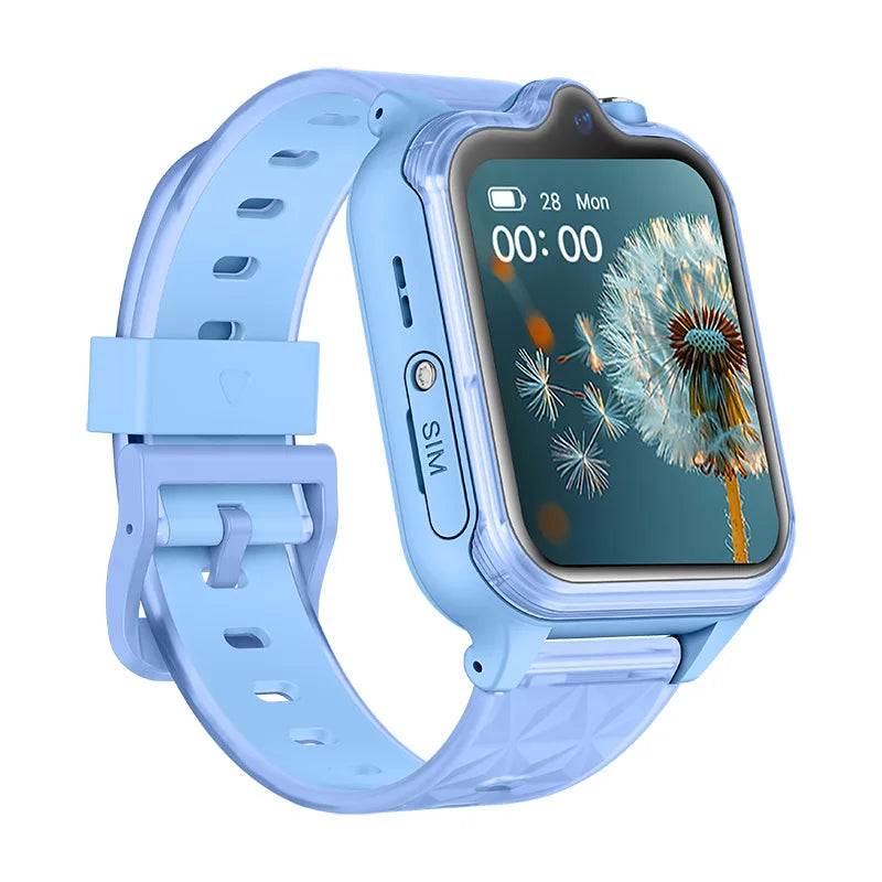 Montre GPS Enfant 4G – Android 8.1, Double Caméra, Appel Vidéo, IP67 & 800mAh