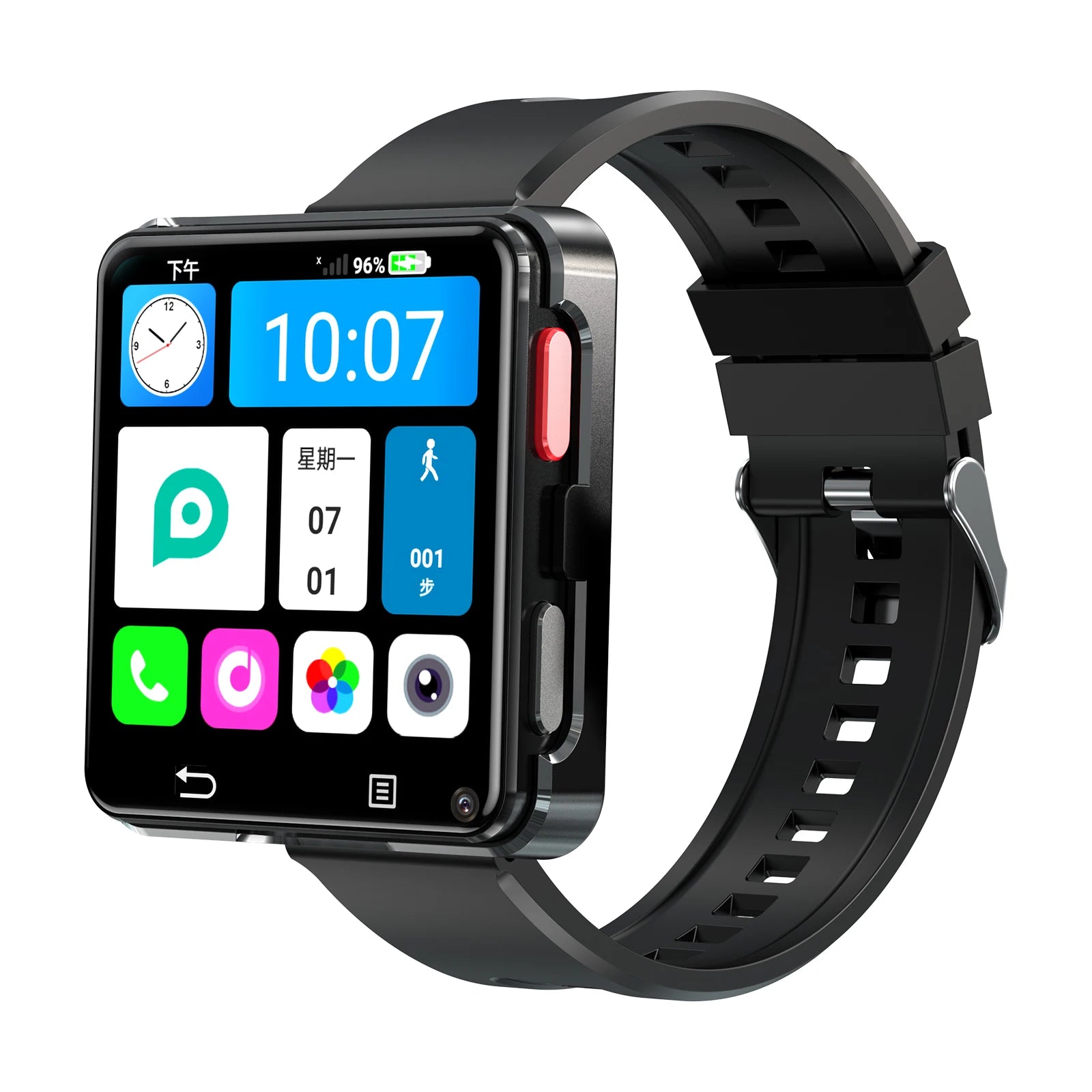 Montre Connectée 4G – Écran 2.64", Double Caméra 5MP, SIM, WiFi, 1200mAh & Appel Vidéo