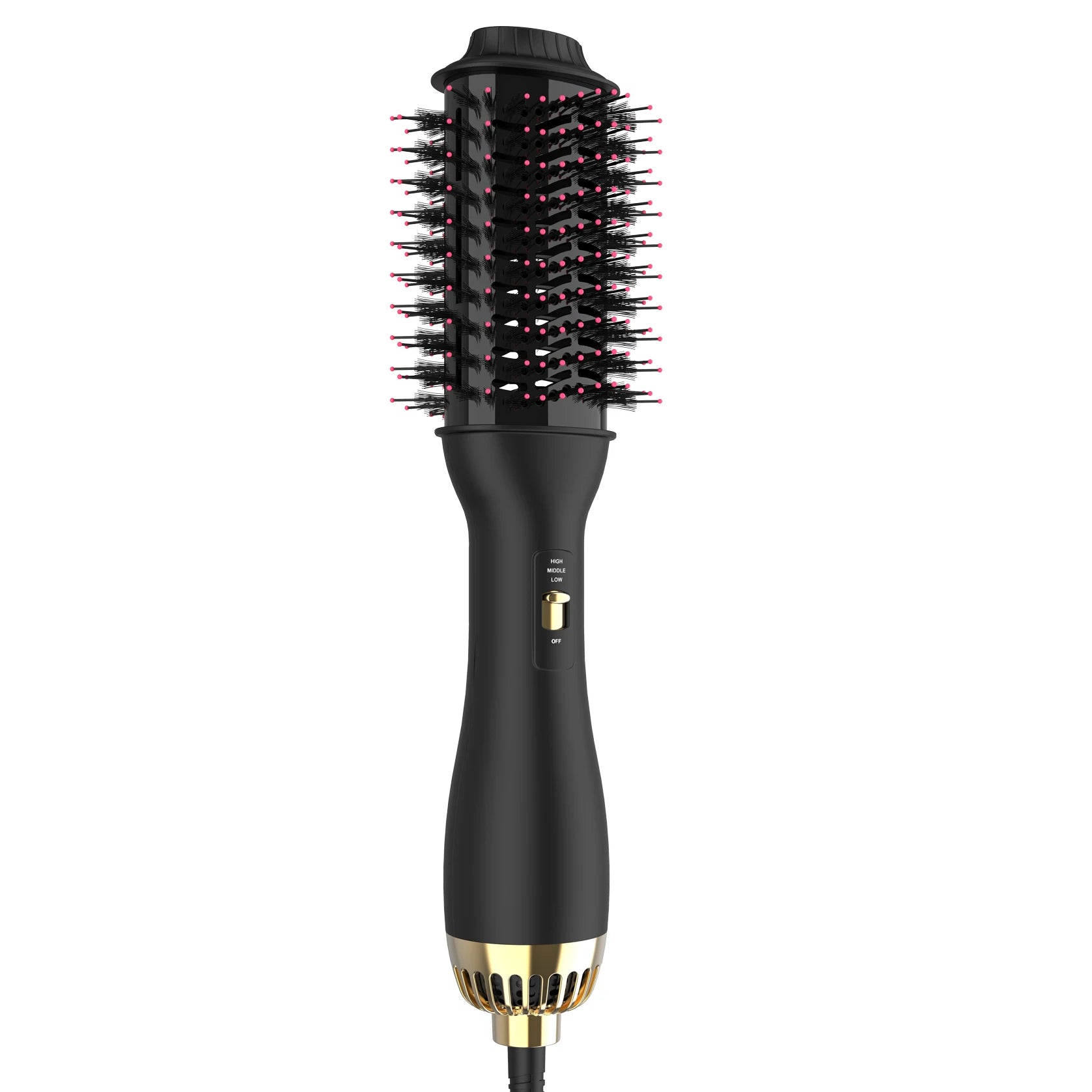 Peigne électrique ULELAY en livraison directe, 3 en 1 : sèche-cheveux, volumateur, lisseur et brosse à air chaud.