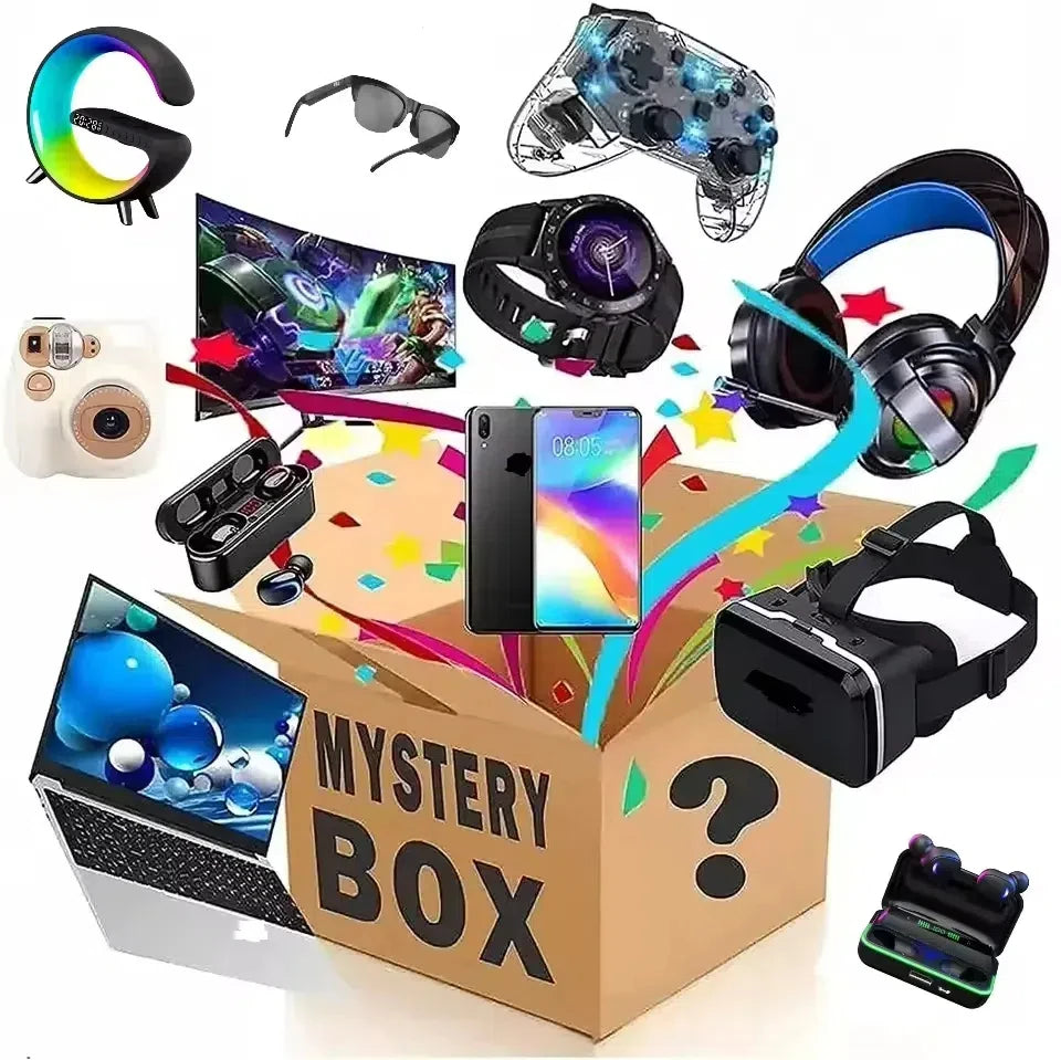 Coffret Mystère Colis Non Réclamés – Lot 100 Articles Électroniques pour Revente