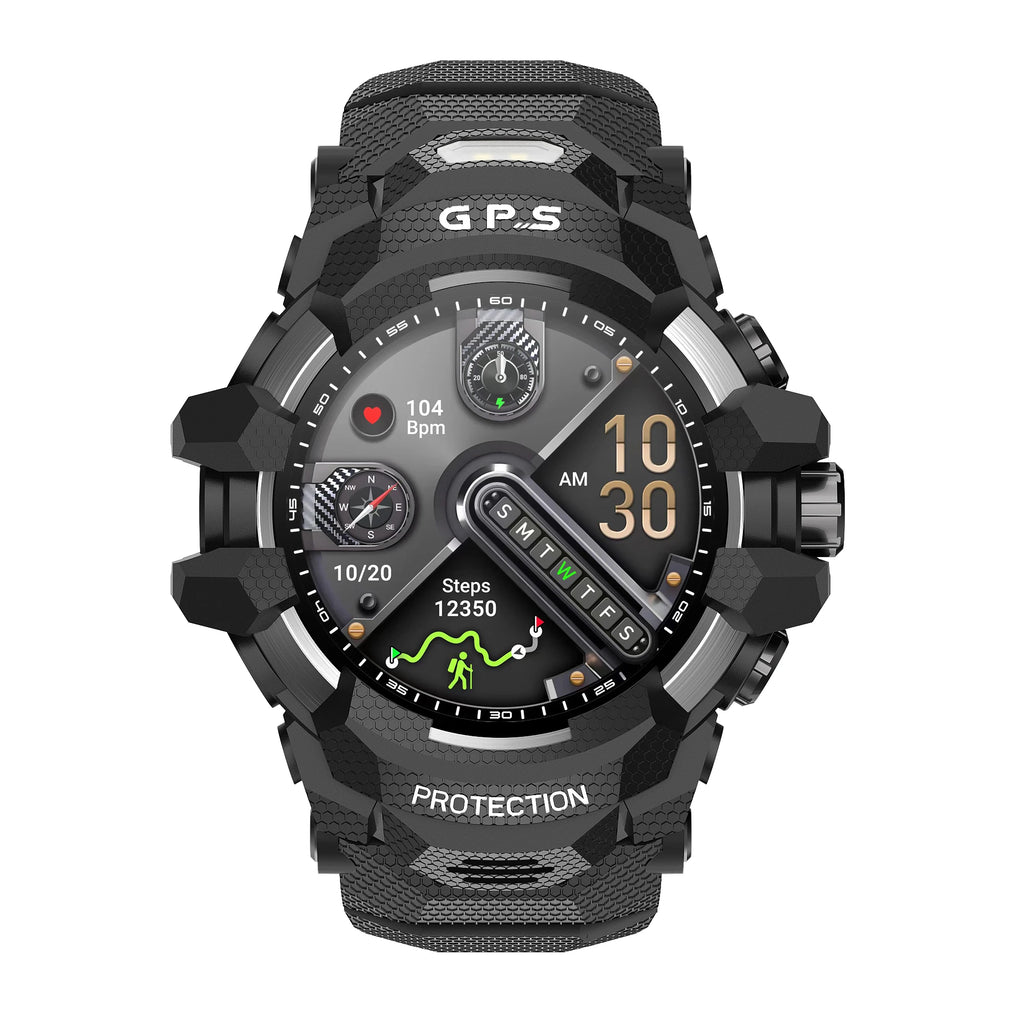 Montre connectée Android GPS – TikTok, YouTube, Réseaux Sociaux & Suivi Sport