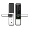 Serrure électronique Tuya Wifi avec application, haute sécurité, sans clé, empreinte numérique, serrure intelligente, carte de mot de passe, clé de secours, serrure connectée pour la maison.