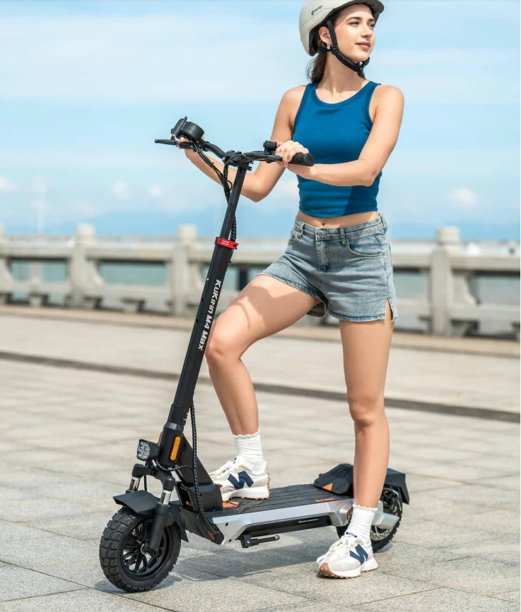 Trottinette électrique haut de gamme Kukirin M4 MAX (nouveau modèle 2025) pour adultes, deux roues, avec moteur sans balais et batterie au lithium, charge maximale 150 kg