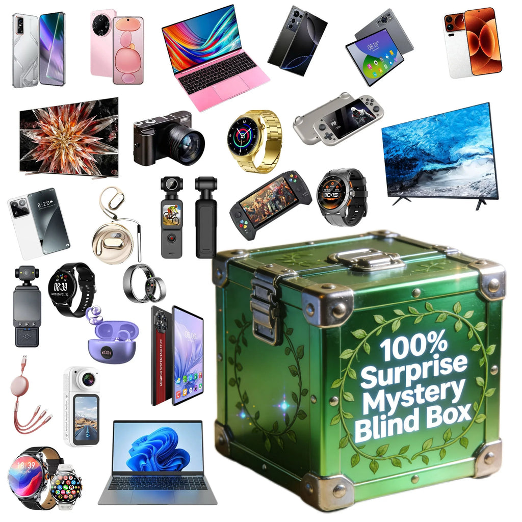 Coffret Mystère 100% Gagnant – 5 Pièces Électronique 3C Digital Surprise Lucky