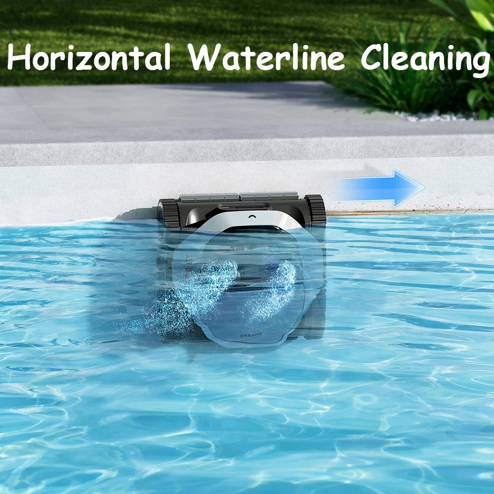 Robot nettoyeur de piscine LEWOL Z1 Pro — sans fil, 200 m², batterie 9600 mAh