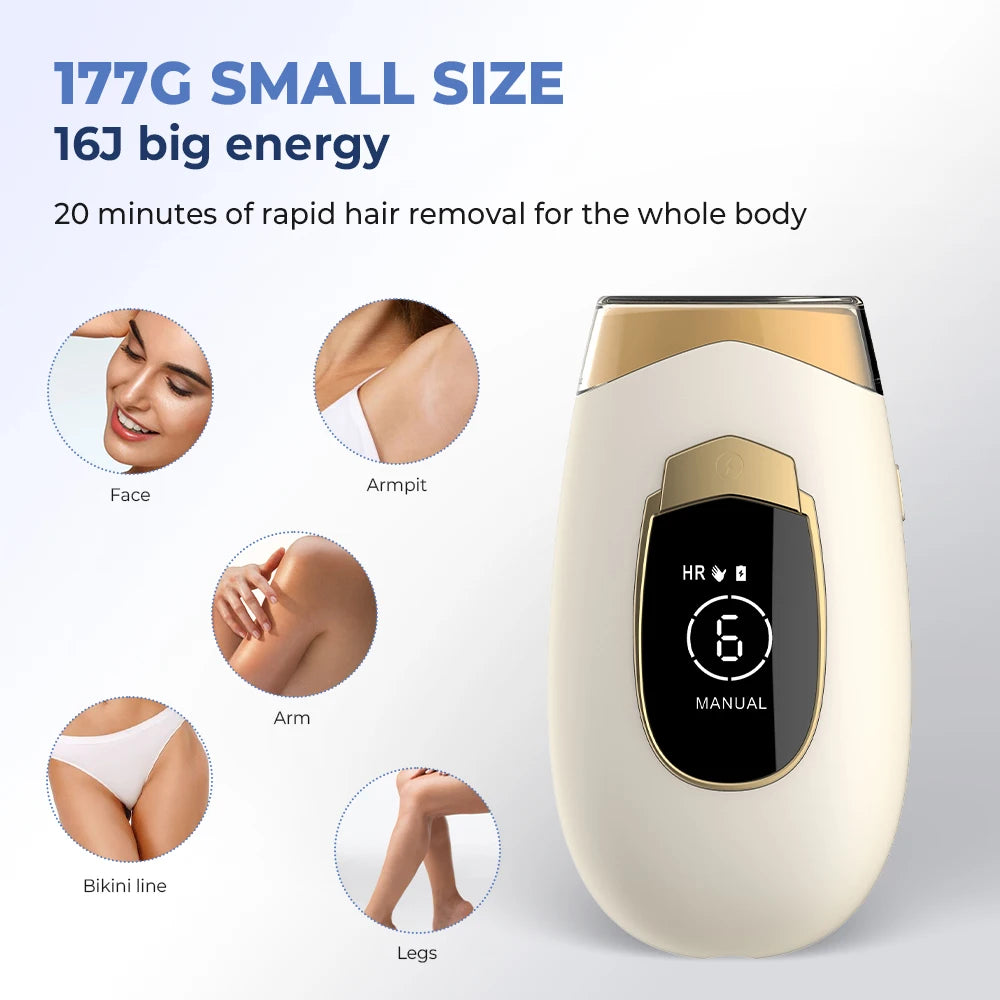 Épilateur IPL ALLESILK DH4, disque rotatif, épilation indolore, coffret cadeau, soins personnels femmes