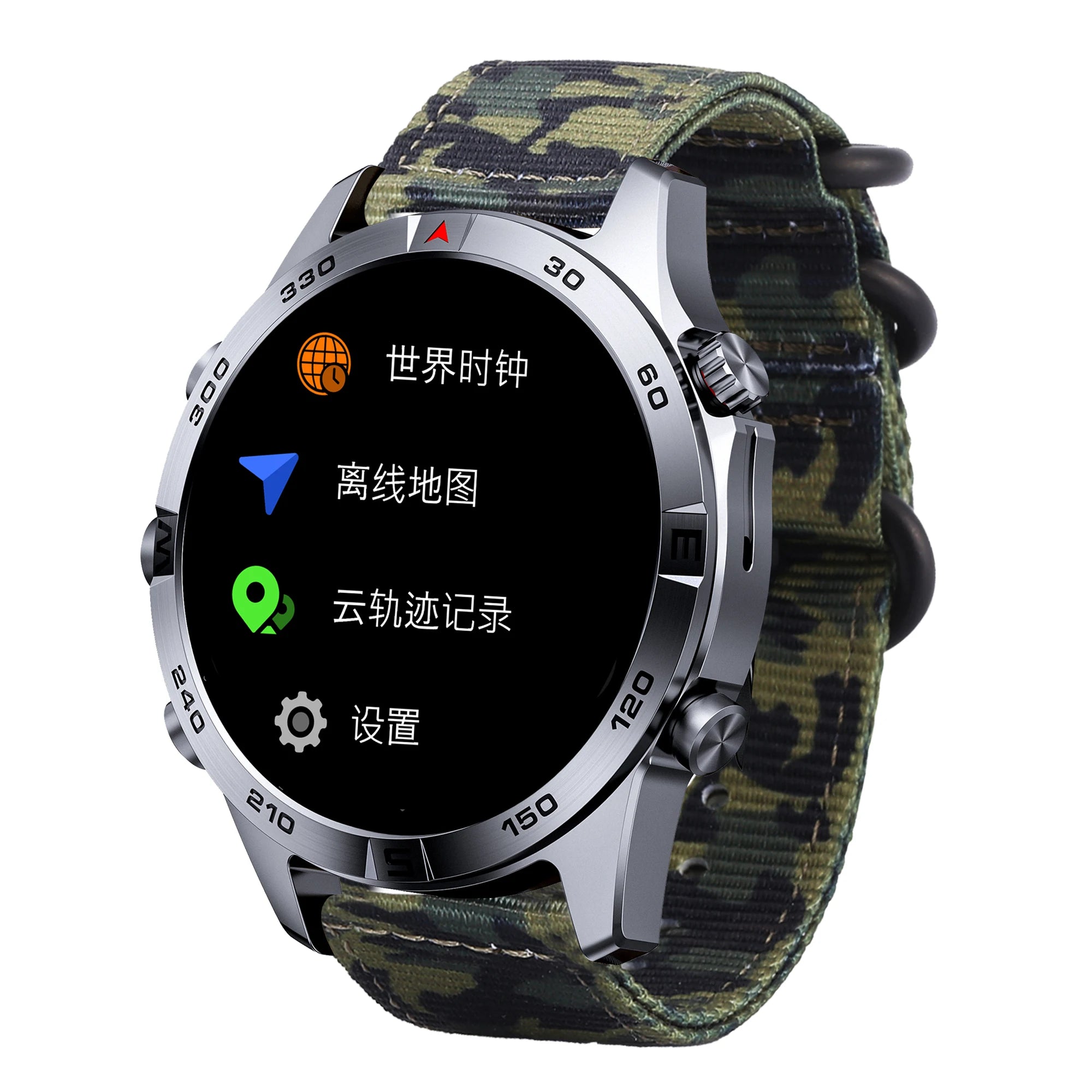 Montre Connectée Sport GPS IA – 5ATM, AMOLED, Assistant Vocal & 30 Jours Autonomie