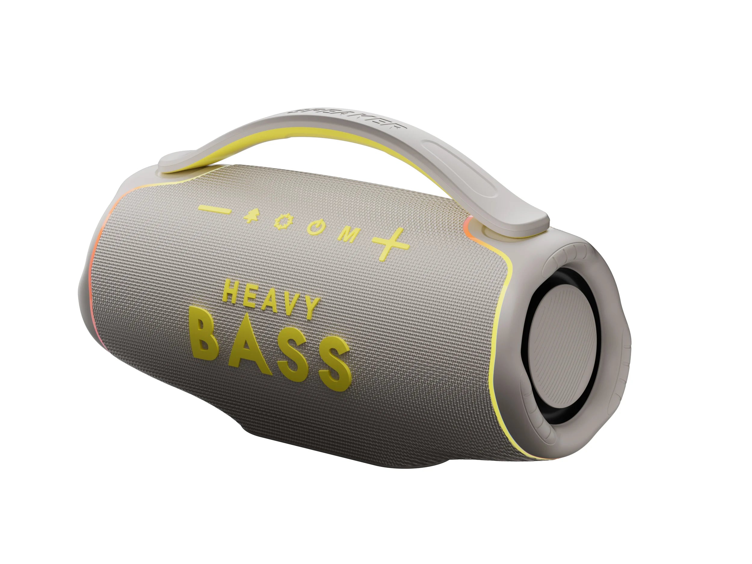 Enceinte Portable BASS-16 – 30 W, IPX5, Bluetooth 5.3, RGB et carte TF | Extérieur