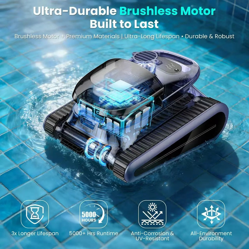 Accessoires de piscine Nettoyeur sans fil Robot aspirateur de piscine portable automatique de haute qualité