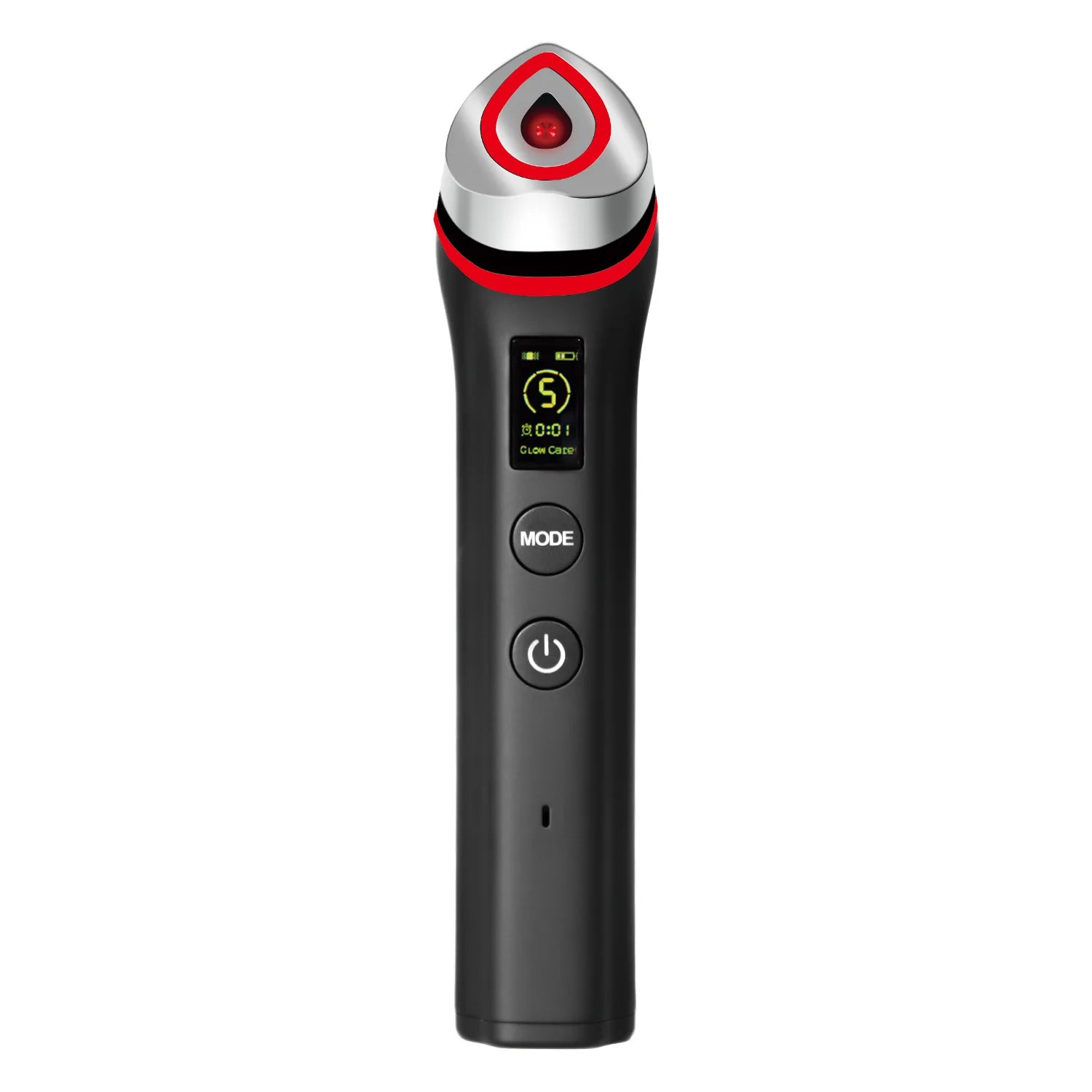 Masseur Facial Microcourant Portable 6-en-1 | Appareil Beauté Anti-Âge, Raffermissant et Éclat du Teint