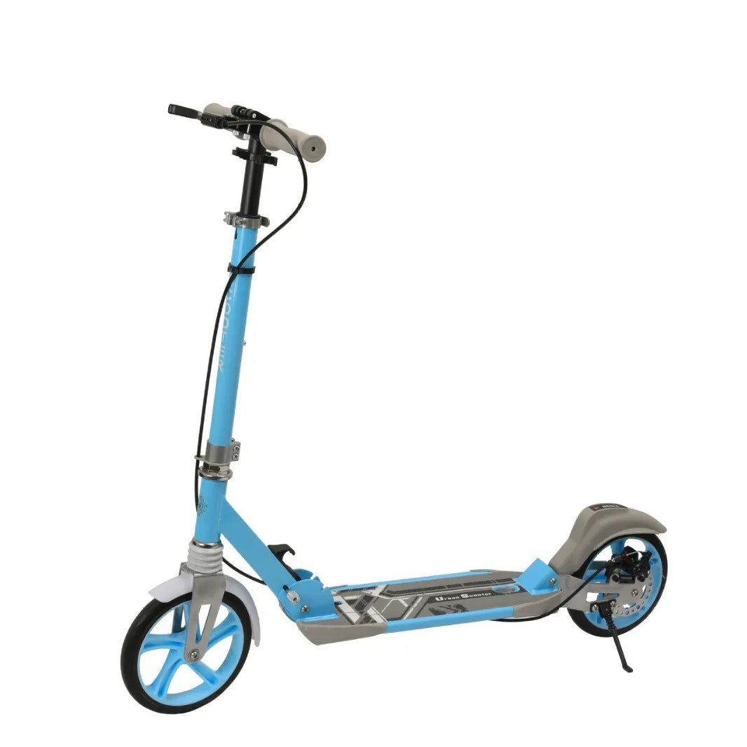 Trottinette à deux roues pour utilisation en agence de voyages, trottinette pour enfants