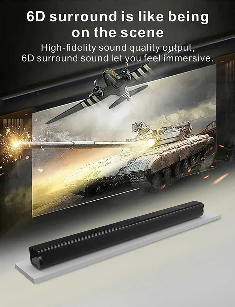 Enceinte Portable 20W – DTS, HiFi Stéréo, IPX4, Power Bank & TF/USB/BT