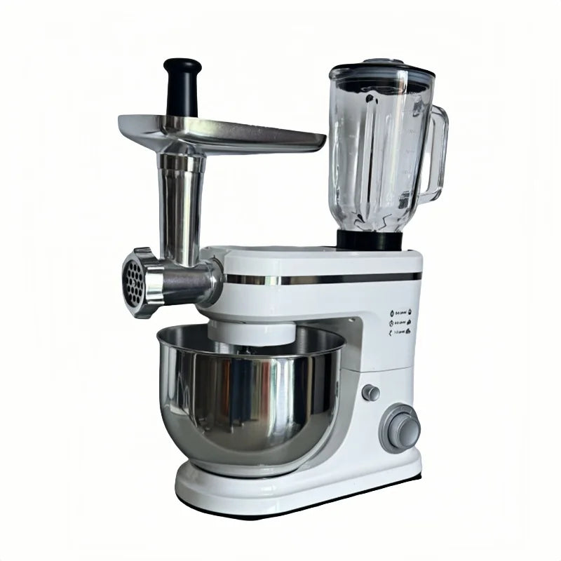 Livraison rapide - Appareils de cuisine 3 en 1 : robot pâtissier multifonctionnel 5 L avec mixeur et hachoir à viande - Vente B2B en liquidation